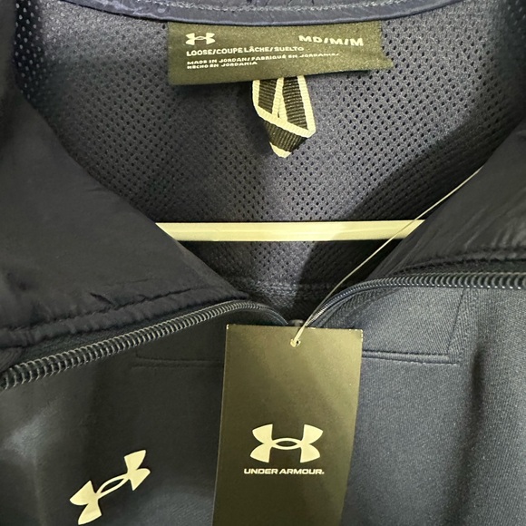 Under Armour Men's Navy Performance Jacket - Picture 3 of 4